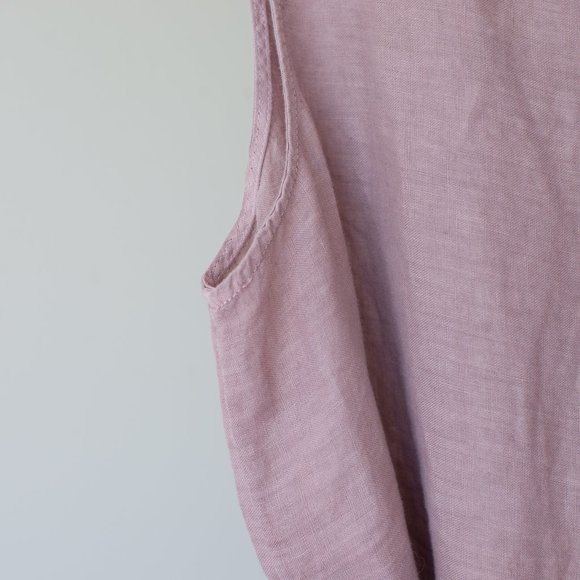 100% Linen Dress Mauve colour from C&C California - Picture 8 of 16